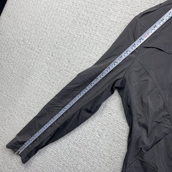Indygena Ajo III Jacket Women’s Size M Grey Outdoor Hiking Light Windbreaker - Picture 9 of 13